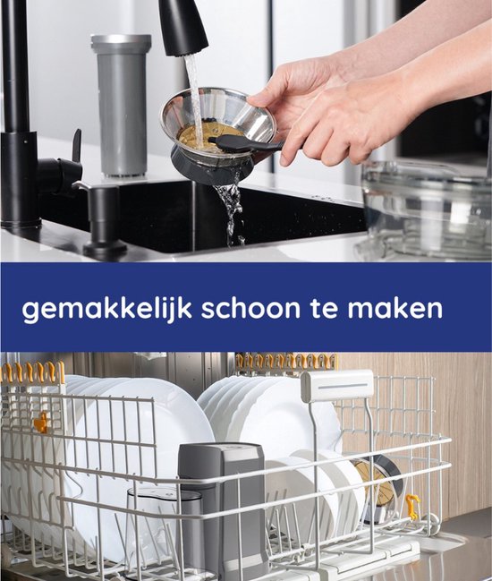 Safecourt Kitchen Juice Extractor - Extracteur de jus pour fruits et légumes - Grande ouverture de remplissage - 3 vitesses - 1200 watts