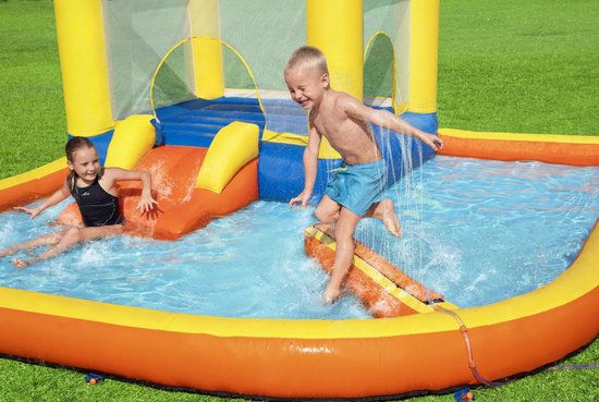 Bestway - 3.65m x 3.40m x 1.52m - Parc aquatique Beach Bounce