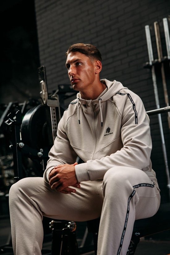 Gorilla Wear - Veste d'entraînement Harvey - Beige - L