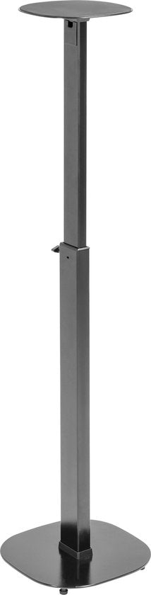 Support pour haut-parleur - VDD Gaming - Support universel au sol - Réglable en hauteur jusqu'à 117 cm avec gestion des câbles - Noir