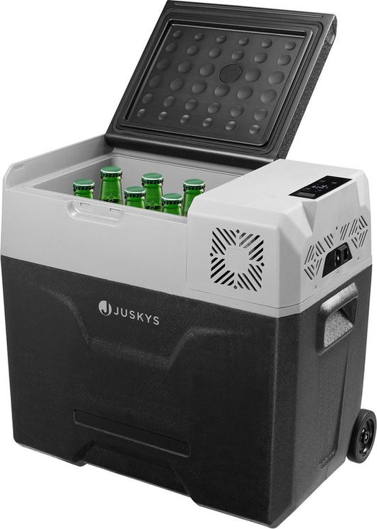 Glacière électronique / Glacière à compresseur Yukon - 50 litres - Connexion 12/24 & 230 V