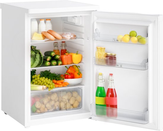 KitchenBrothers Réfrigérateur - 127L - Blanc