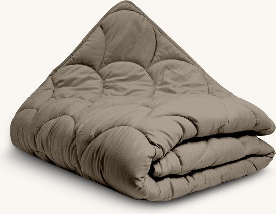 Zydante® Eazzzy Couette - 240x200 cm - Taupe