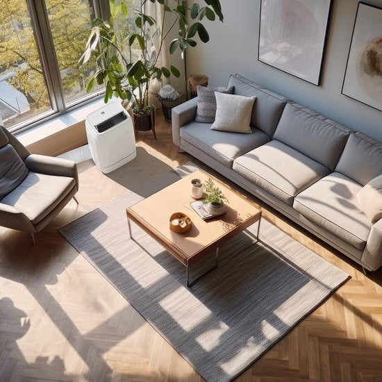 Auronic Mobile Air Conditioner - 12,000 BTU - 4-in-1 - Climatisation avec 2 kits d'étanchéité pour fenêtres - Chambre à coucher - Salon - rafraîchir jusqu'à 35 m².