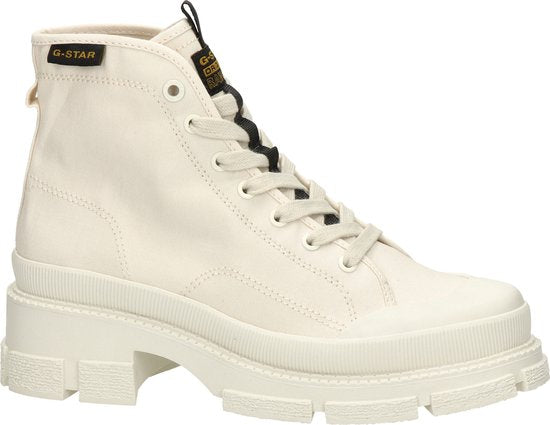 G-Star Aefon II Mid CVS W Lace Shoes Heel - off-white - Size 41