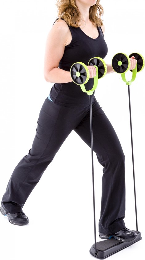 Appareil de fitness multifonctions - Noir - Genouillère confortable et antidérapante
