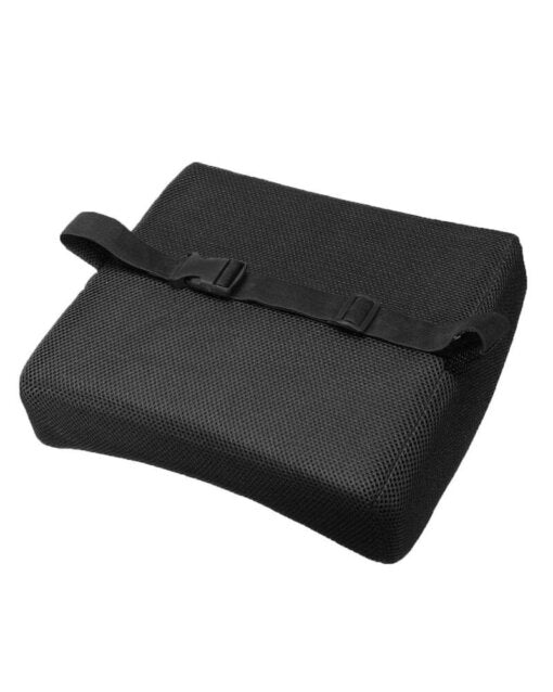 Home & Comfort coussin de dos - memoryfoam - Noir