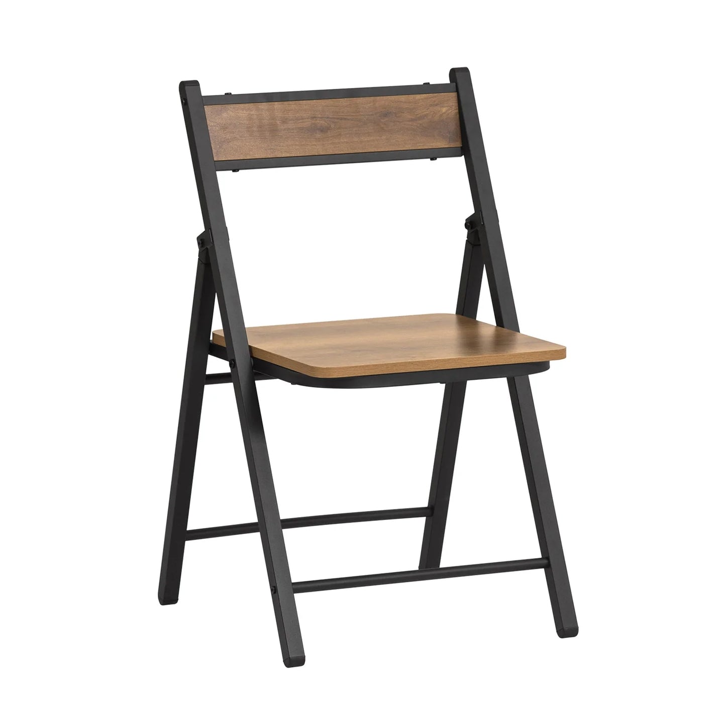 Chaise pliante SoBuy - Moderne - Max. 150 kg - 46 x 48 x 80 cm - Marron / Noir