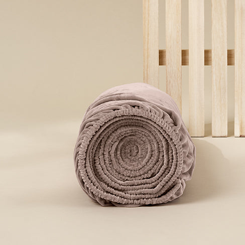 Housse de couette Sjumo - ensemble couette - 240 x 220 cm - taupe