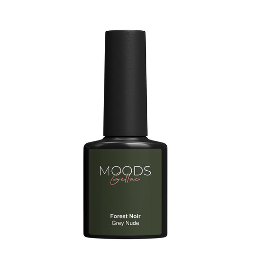 Moods Gellac 711 Forest Noir 15ML - Vernis à ongles en gel vert foncé profond