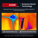 HIKMICRO Imageur thermique E02 - équipé de la technologie Superir, d'une interface intégrée et de quatre palettes de couleurs - pour l'analyse et l'inspection d'images radiométriques - plastique noir - 6 x 3 x 2 cm