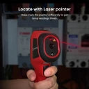 HIKMICRO Imageur thermique E02 - équipé de la technologie Superir, d'une interface intégrée et de quatre palettes de couleurs - pour l'analyse et l'inspection d'images radiométriques - plastique noir - 6 x 3 x 2 cm