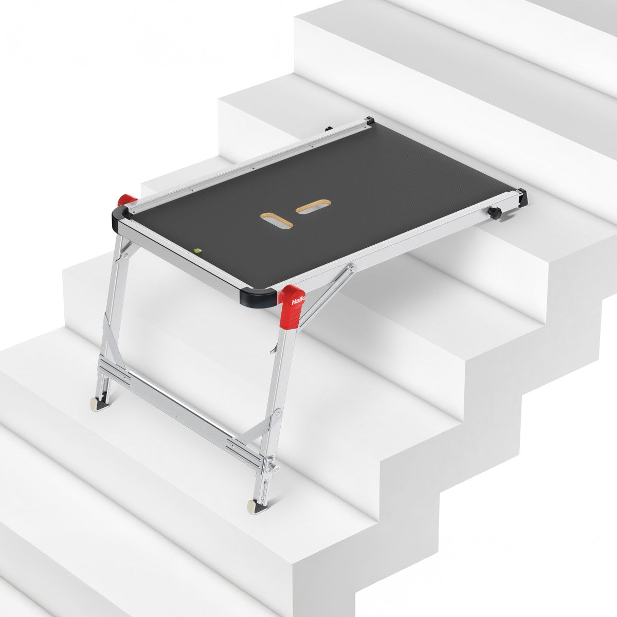 Hailo Plate-forme pour escaliers - Antidérapante - Max. 150 kg - 90 x 57 cm - noir