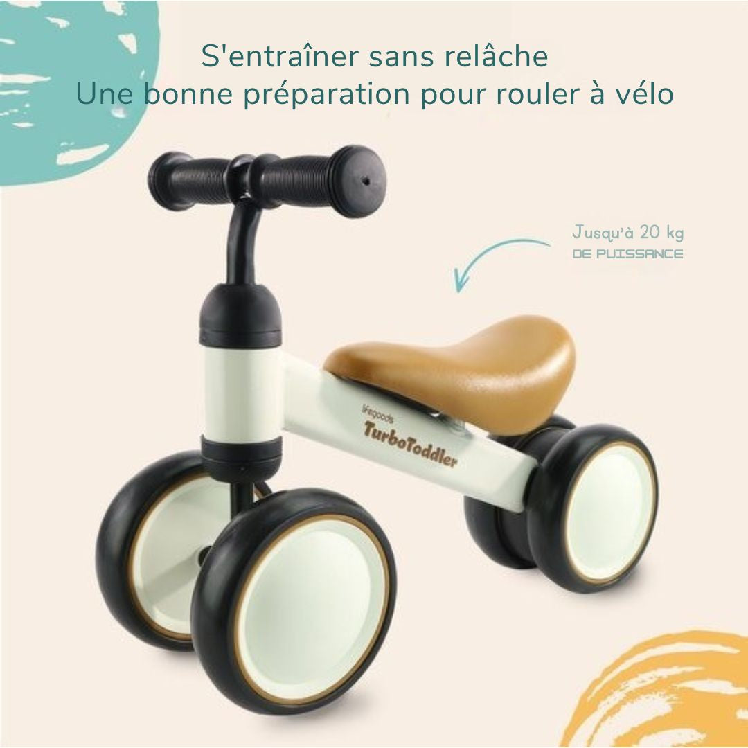 Trottinettes pour enfants - LifeGoods - A partir de 1 an - Crème