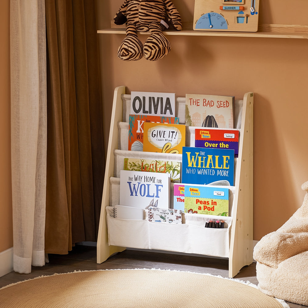 SoBuy KMB50-N Bibliothèque pour enfants - Rangement compact et élégant pour la chambre d'enfant