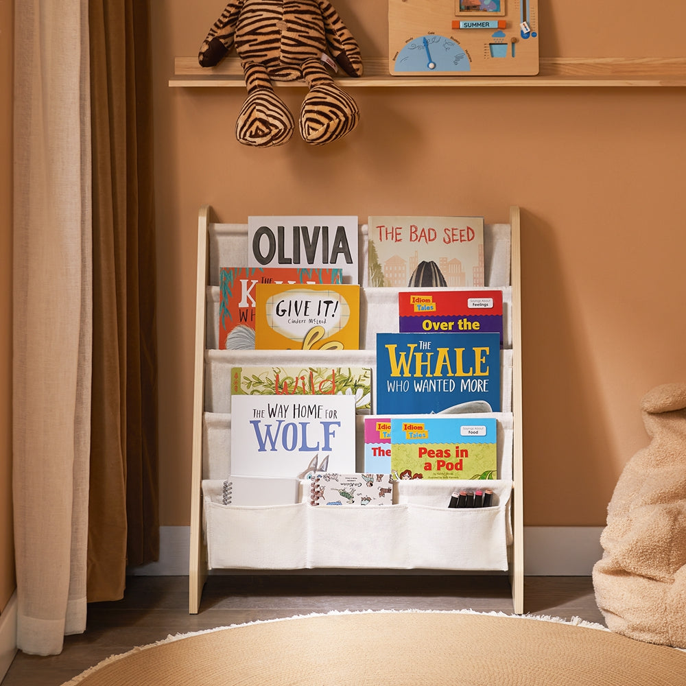SoBuy KMB50-N Bibliothèque pour enfants - Rangement compact et élégant pour la chambre d'enfant