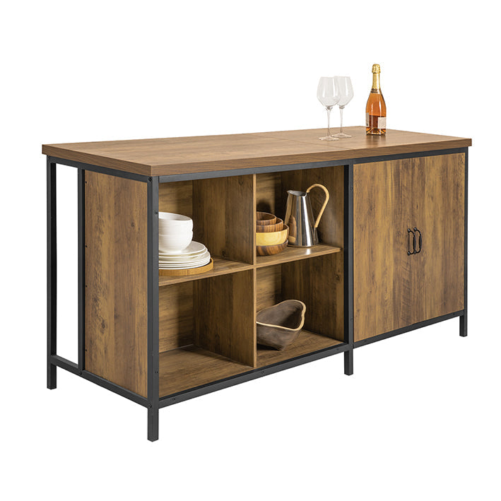 SoBuy Buffet - Avec étagères et tiroirs - Moderne - Max. 150 kg - 170 x 89 x60 cm