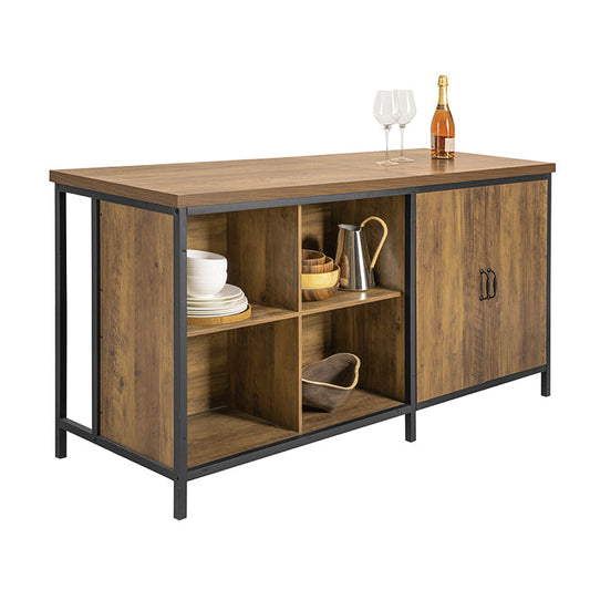 SoBuy Buffet - Avec étagères et tiroirs - Moderne - Max. 150 kg - 170 x 89 x60 cm
