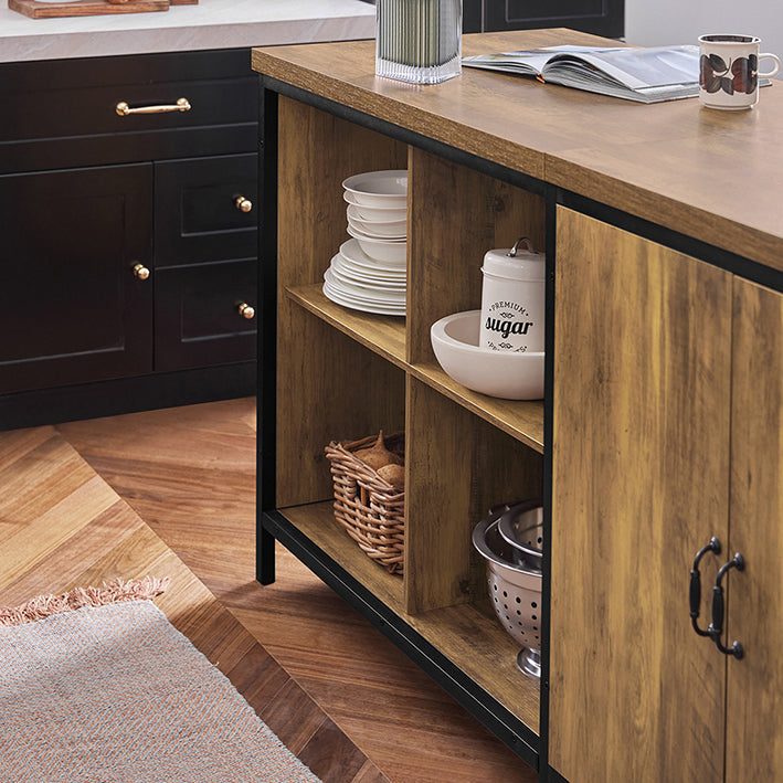 SoBuy Buffet - Avec étagères et tiroirs - Moderne - Max. 150 kg - 170 x 89 x60 cm