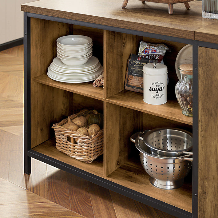 SoBuy Buffet - Avec étagères et tiroirs - Moderne - Max. 150 kg - 170 x 89 x60 cm