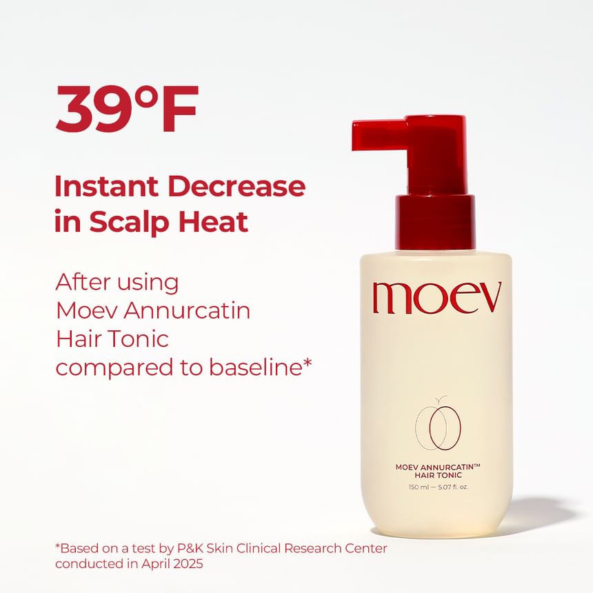 MOEV Annurcatin Hair Tonic 150ml - Hydrate et renforce les cheveux - Fragrance de pomme fraîche