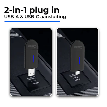 Carme Mini 2-in-1 Car Dongle For iPhone & Android