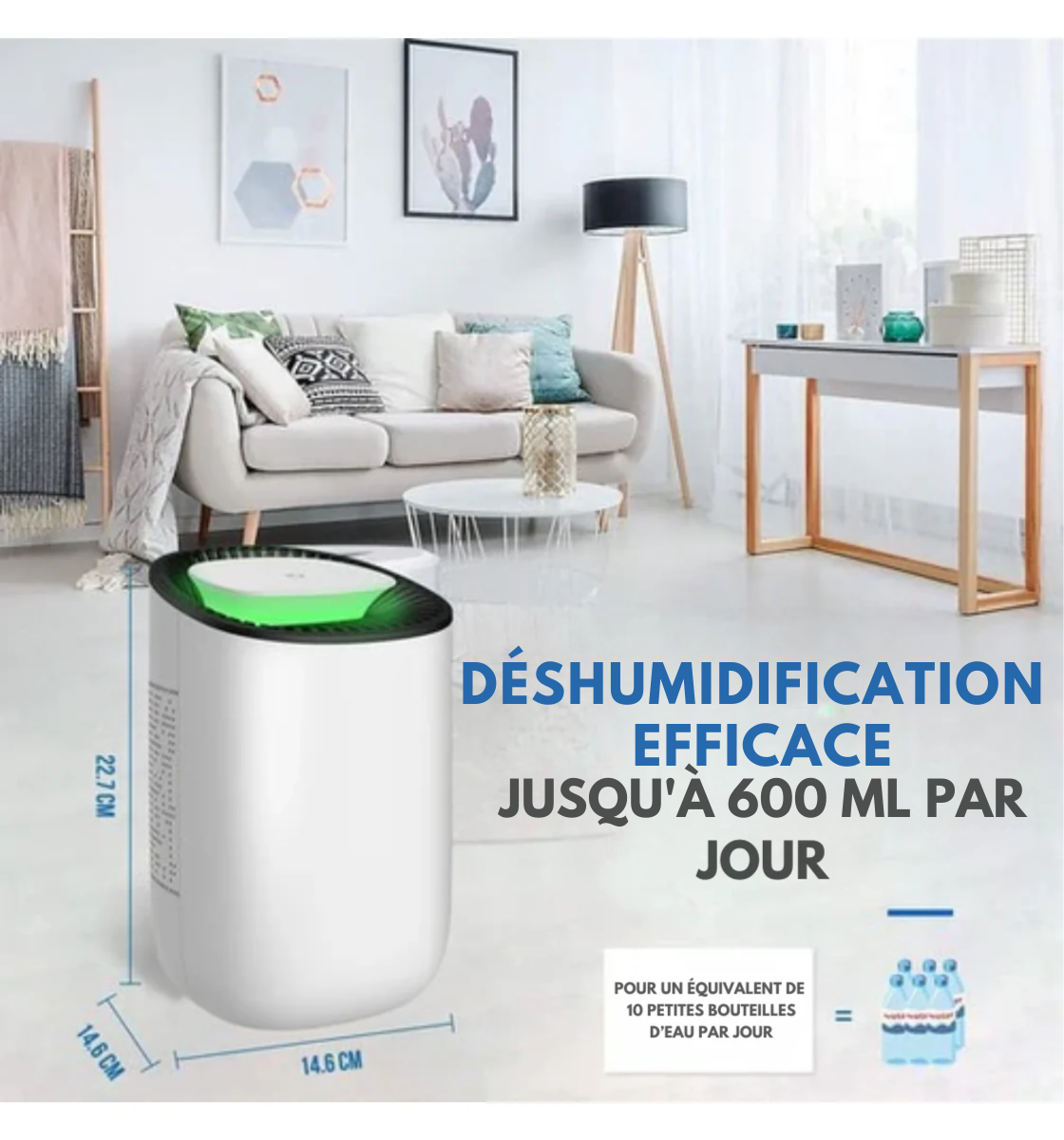 Déshumidificateur - Strex - Purification de l'air - Blanc