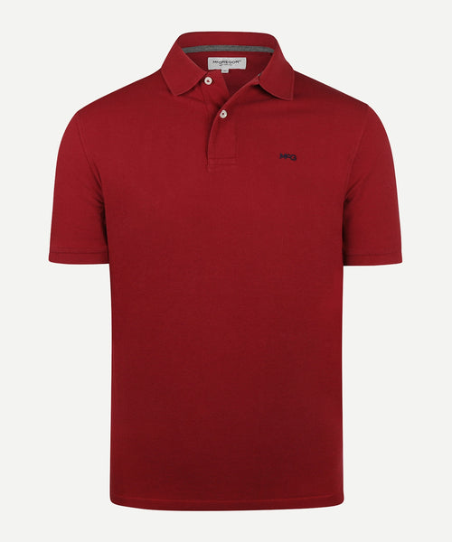 Polo classique McGregor pour homme - Rouge foncé - Taille XL