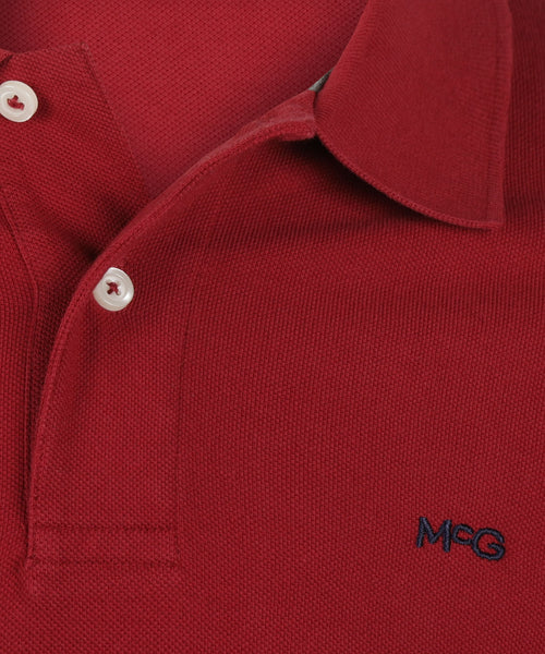 Polo classique McGregor pour homme - Rouge foncé - Taille XL