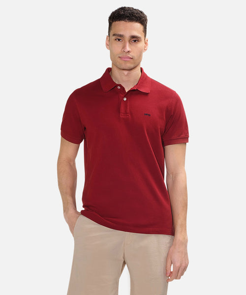 Polo classique McGregor pour homme - Rouge foncé - Taille XL