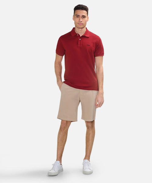 Polo classique McGregor pour homme - Rouge foncé - Taille XL