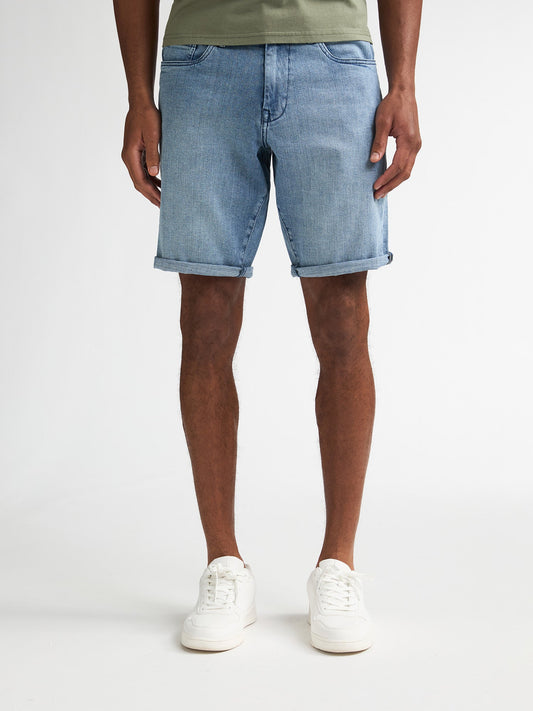 Petrol Industries Denim Shorts Men - Regular Fit - Vintage Blue - Taille XL