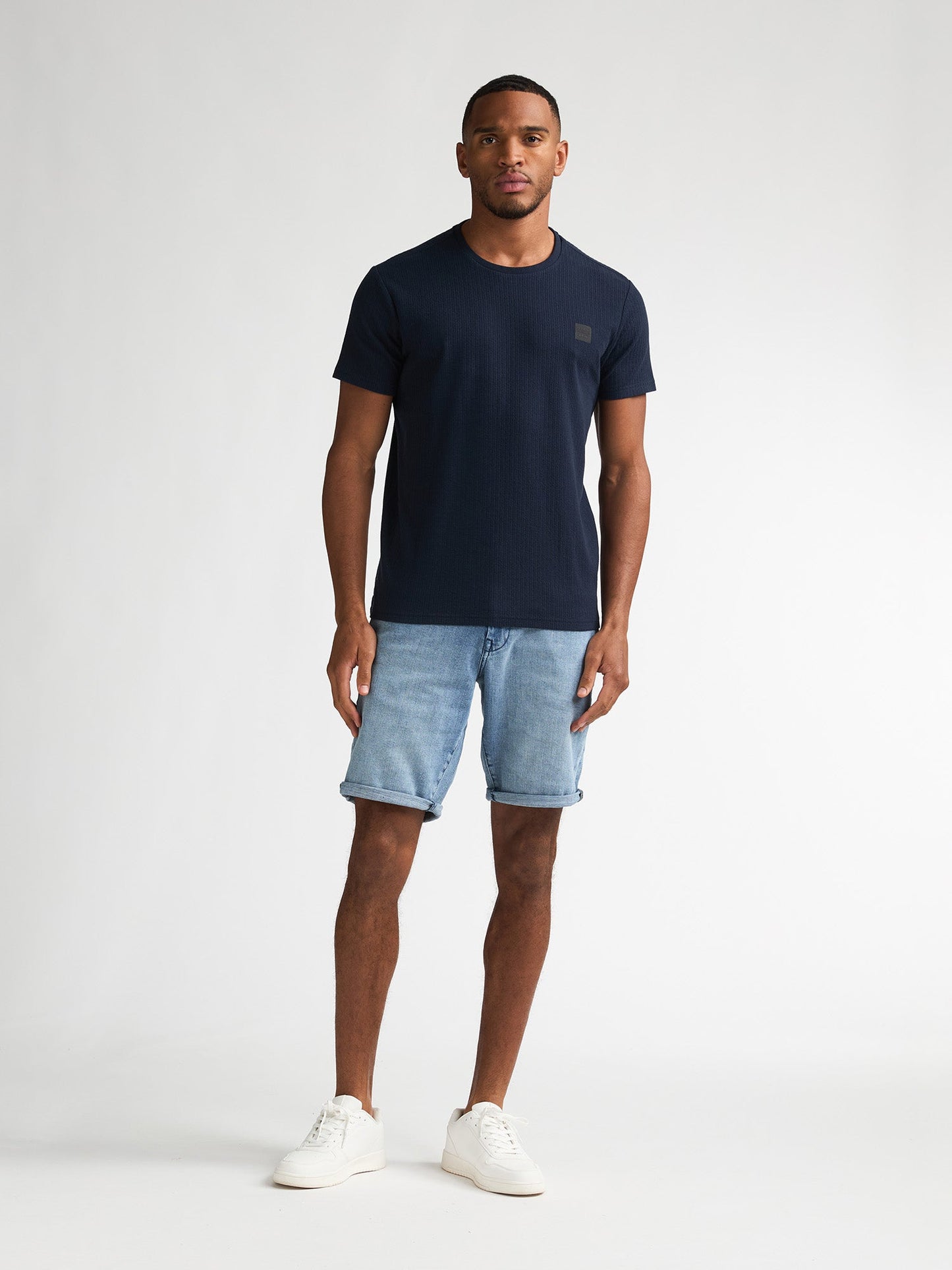 Petrol Industries Denim Shorts Hommes Bleu Vintage M 1060-SHO175-5856-M