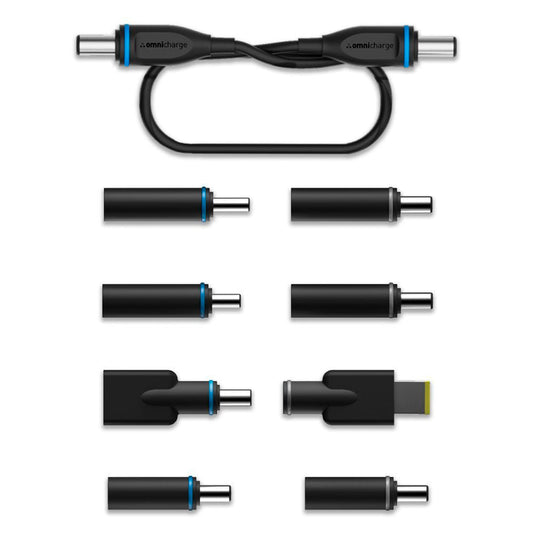 Omnicharge DC Cable-PC Cable - Lenovo,Dell et HP - Noir - 15 cm