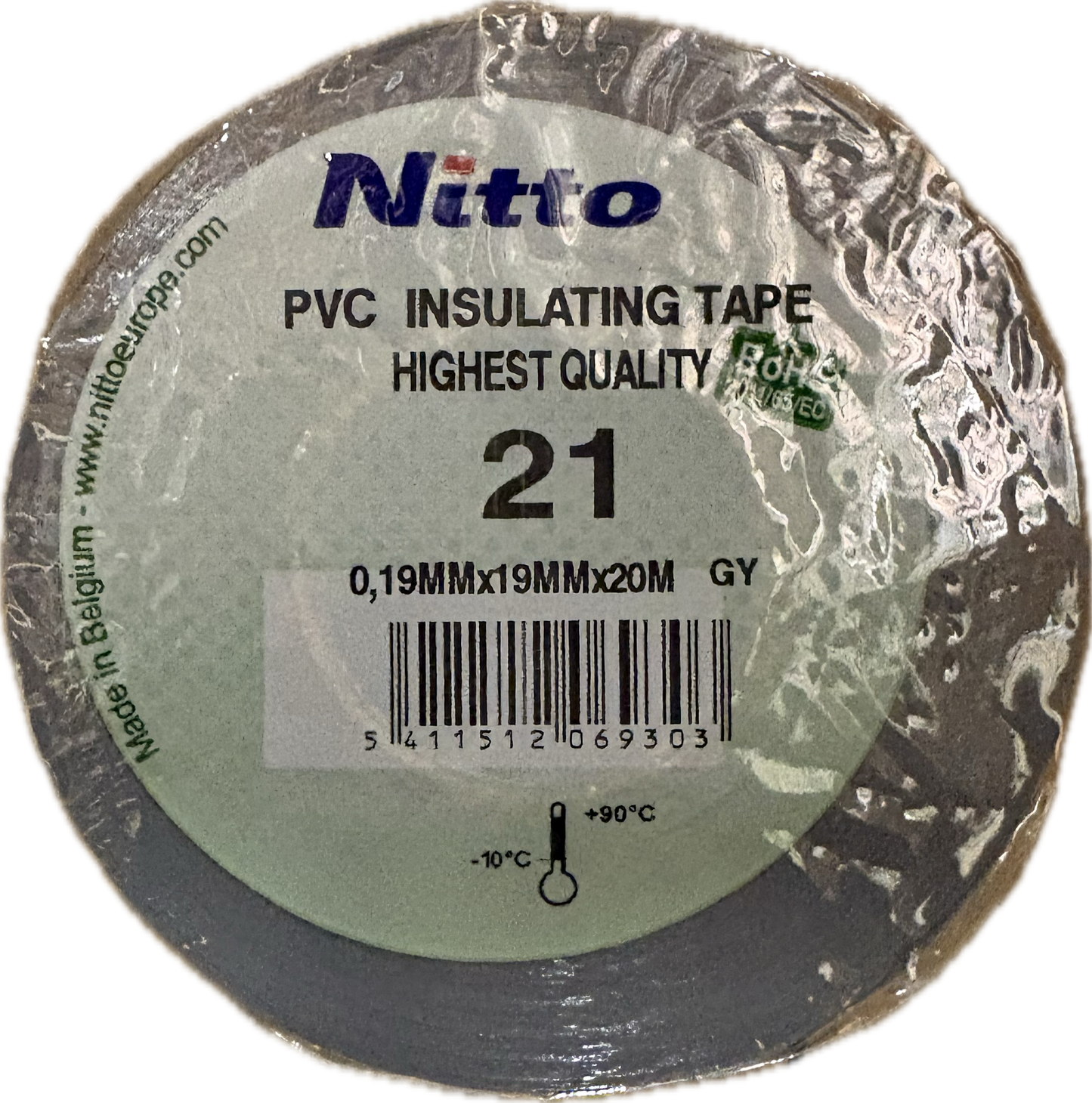 Ruban isolant Nitto Gris 19Mm X 20M