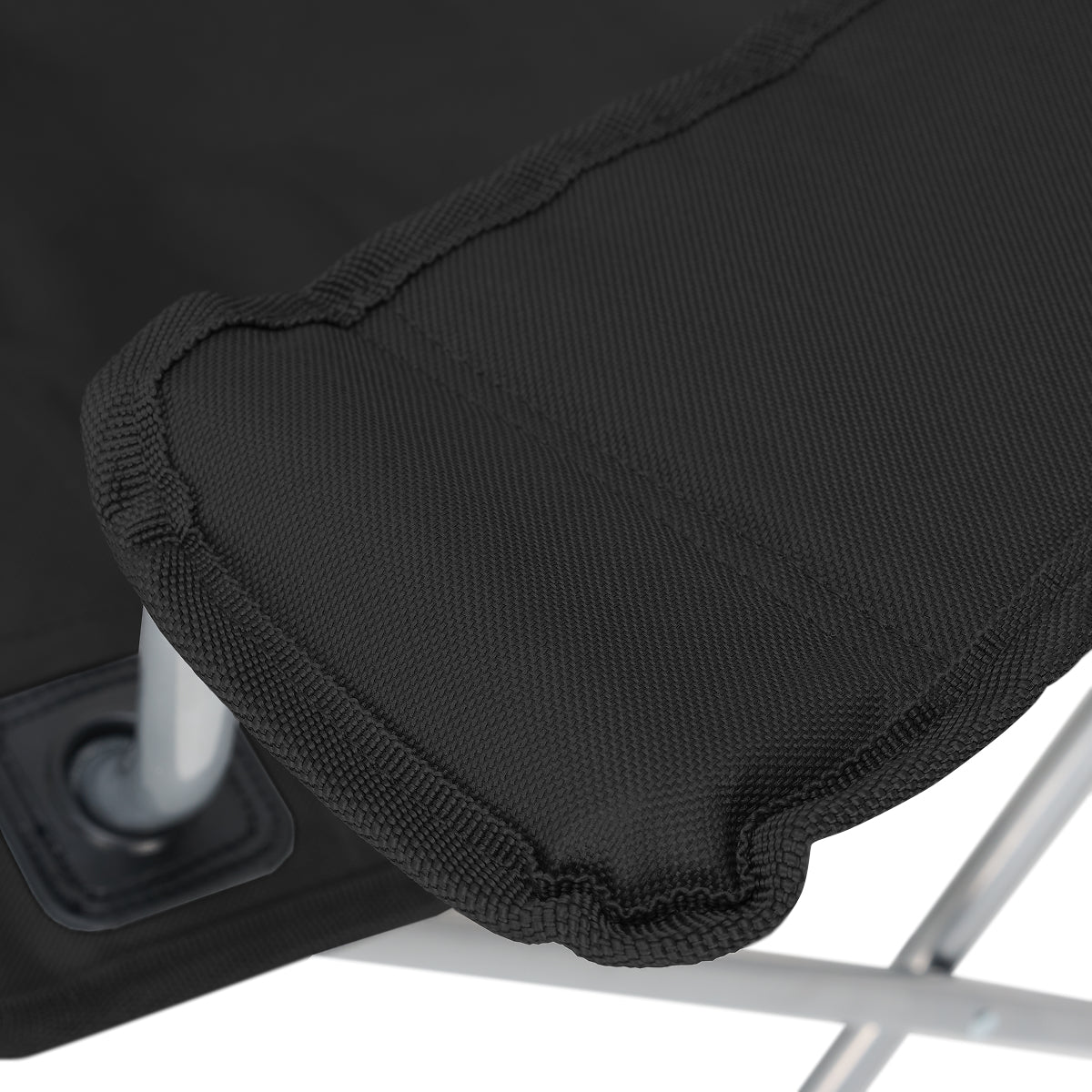 Trvlmore Camping Chair Basic - Noir - 88 x 50 x 83 cm - Pliable - Capacité de charge de 120 kg