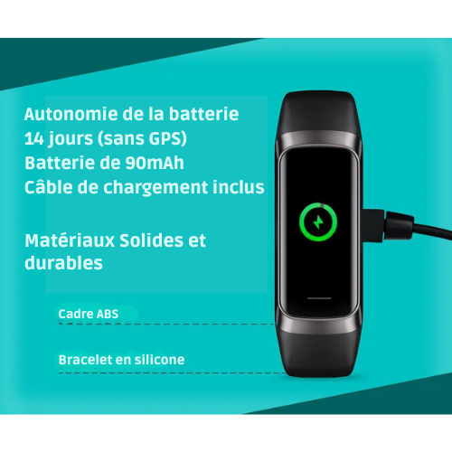 FITAGE - Montre connectée / tracking - Noir