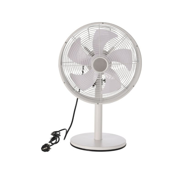 Koopman Ventilateur de table - 3 vitesses - 35 W - 35 x 27 x 57 cm - Blanc