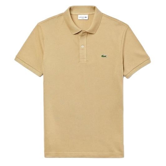 Polo Lacoste Slim Fit - Manches courtes - 100% coton - Beige - Taille XS