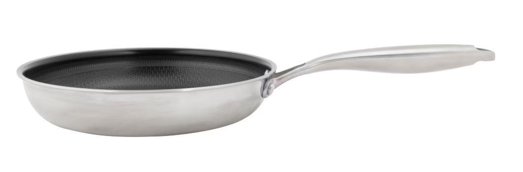 Thermos Thermoclad Poêle à frire en acier inoxydable - 28 cm - Sans PFAS - Répartition uniforme de la chaleur