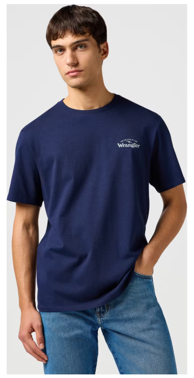 Wrangler Graphic T-Shirt - Bleu marine - Taille S