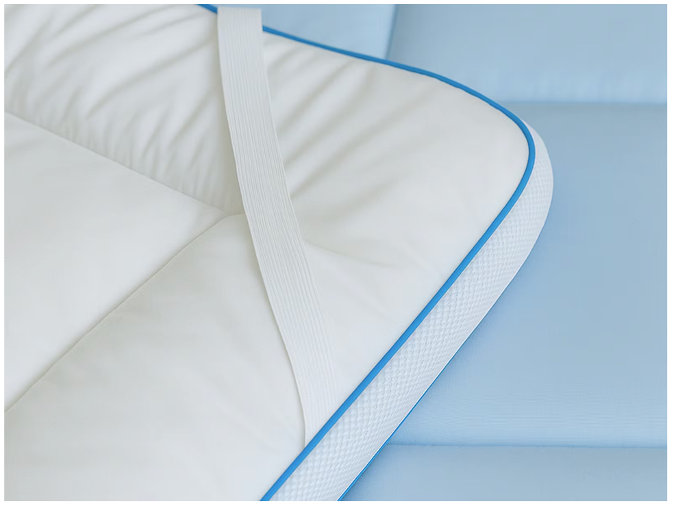 Zydante - Surmatelas rafraîchissant et couche de matelas - 140x200 cm - Nylon et polyester rafraîchissants - Structure 3D respirante - Lavable à 40 degrés