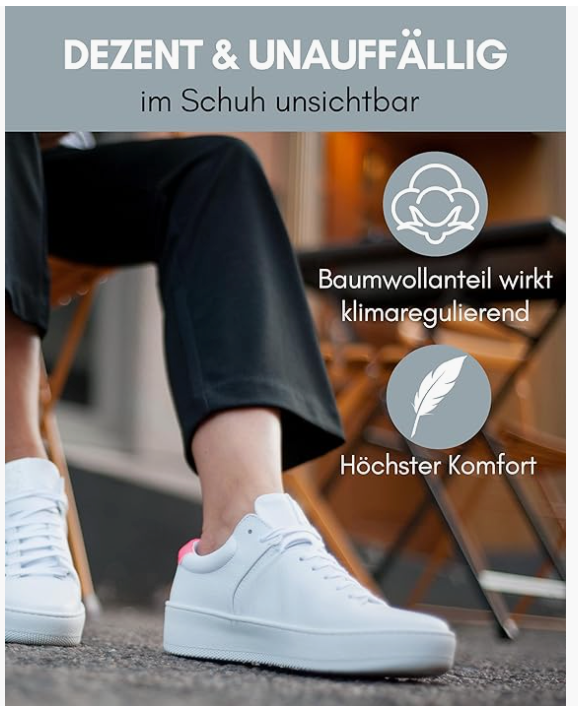 HELDENWERK - Ankle & Sneaker Socks - 10 Pairs - White Cotton - Breathable & Seamless - Size 47-50 - Anti-slip & Extra Comfort - Unisex