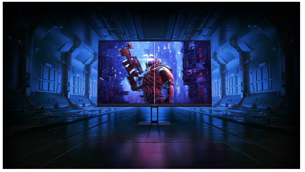 Xiaomi - Moniteur de jeu G27Qi - 27 pouces - Plastique noir - 180Hz avec temps de réponse de 1ms - Résolution 2K - Jeu fluide - Idéal pour les sports électroniques