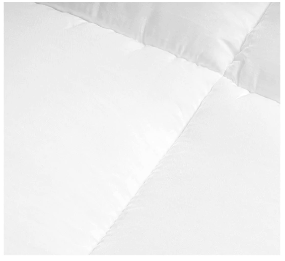 Sleeptime - Flor 3D Air Topper - 140x200x4 cm - Microfibre blanche - Avec terre de ventilation 3D et remplissage en fibre de gel - Antiallergique et rafraîchissant - Prolonge la durée de vie du matelas