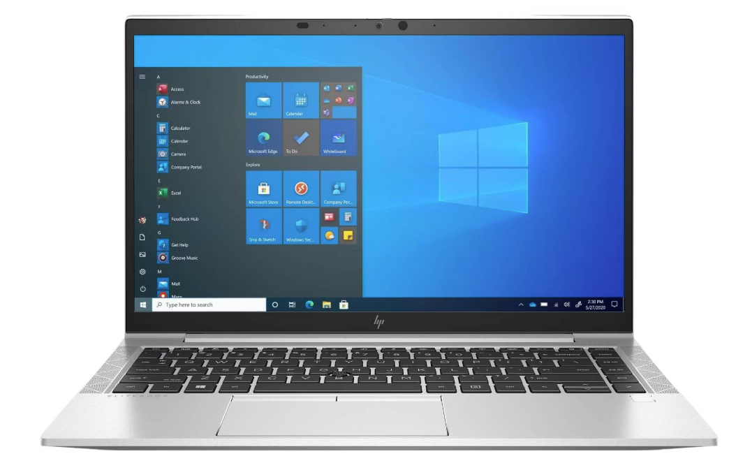 HP - EliteBook 850 G8 Ordinateur portable - 15.6 pouces & Intel Core i5 - 32 GB RAM & 1 TB SSD - Avec clavier AZERTY & Windows Pro - Silver Aluminium