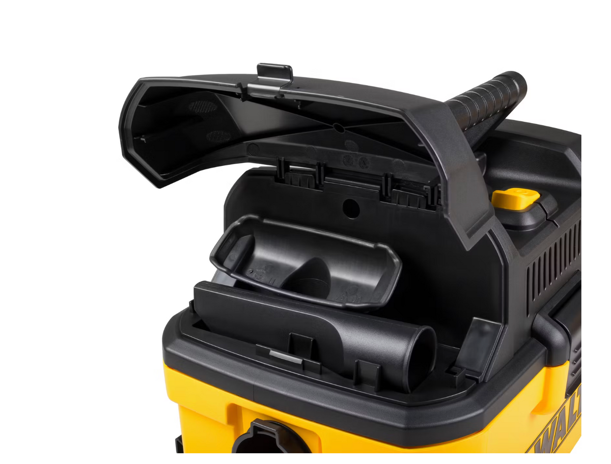 DeWalt Aspirateur eau et poussières DXV15TA - 15 litres - 1100 W - Design boîte à outils - Avec fonction soufflage