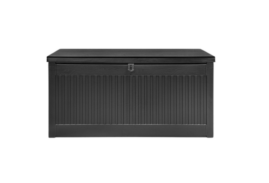 Mallette de stockage Hortensus 390 litres - Noir - 152x56x11cm - 200KG+