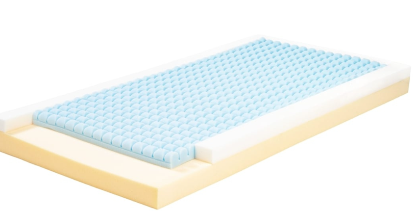 Matelas bébé Dormissimo - respirant et lavable - 60 x 120 x 11 cm - déhoussable - blanc