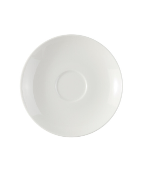 Villeroy & Boch vivo Soucoupes à café - Lot de 6 - Porcelaine de qualité supérieure - 14,7 x 14,7 x 1,9 cm - Blanc